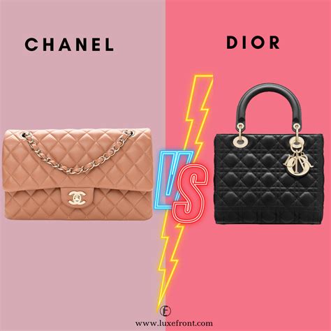 borse chanel vs dior|Dior vs Chanel fashion.